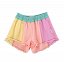 Piupiuchick,shorts w/ fringes | multicolor pastels